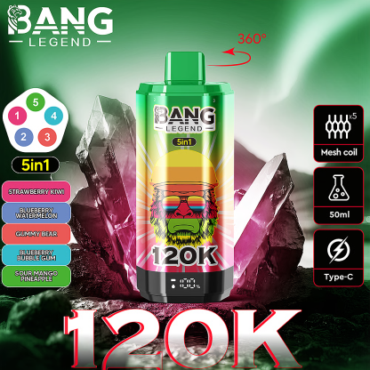 Bang Legend 120K Disposable Vape 120,000 Puffs
