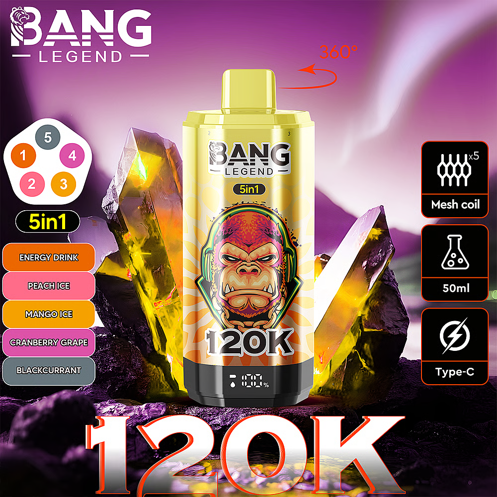 Bang Legend 120K Disposable Vape 120,000 Puffs