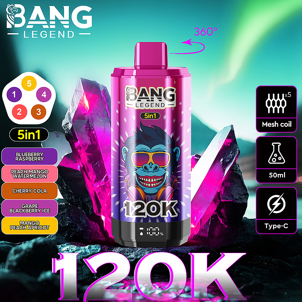Bang Legend 120K Disposable Vape 120,000 Puffs