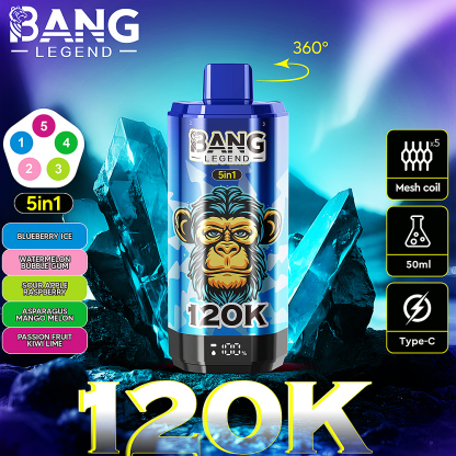 Bang Legend 120K Disposable Vape 120,000 Puffs