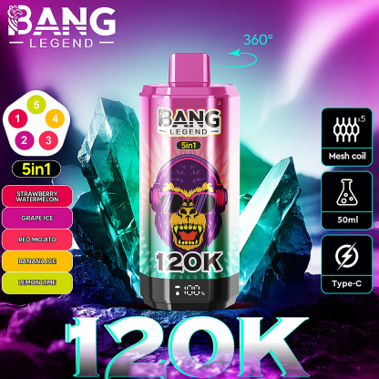 Bang Legend 120K Disposable Vape 120,000 Puffs