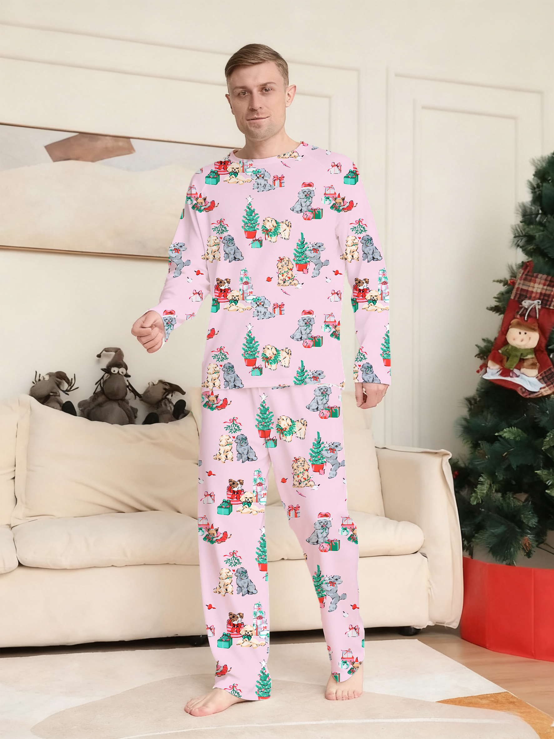 Merry Christmas Graphic Family Matching Pajama Sets