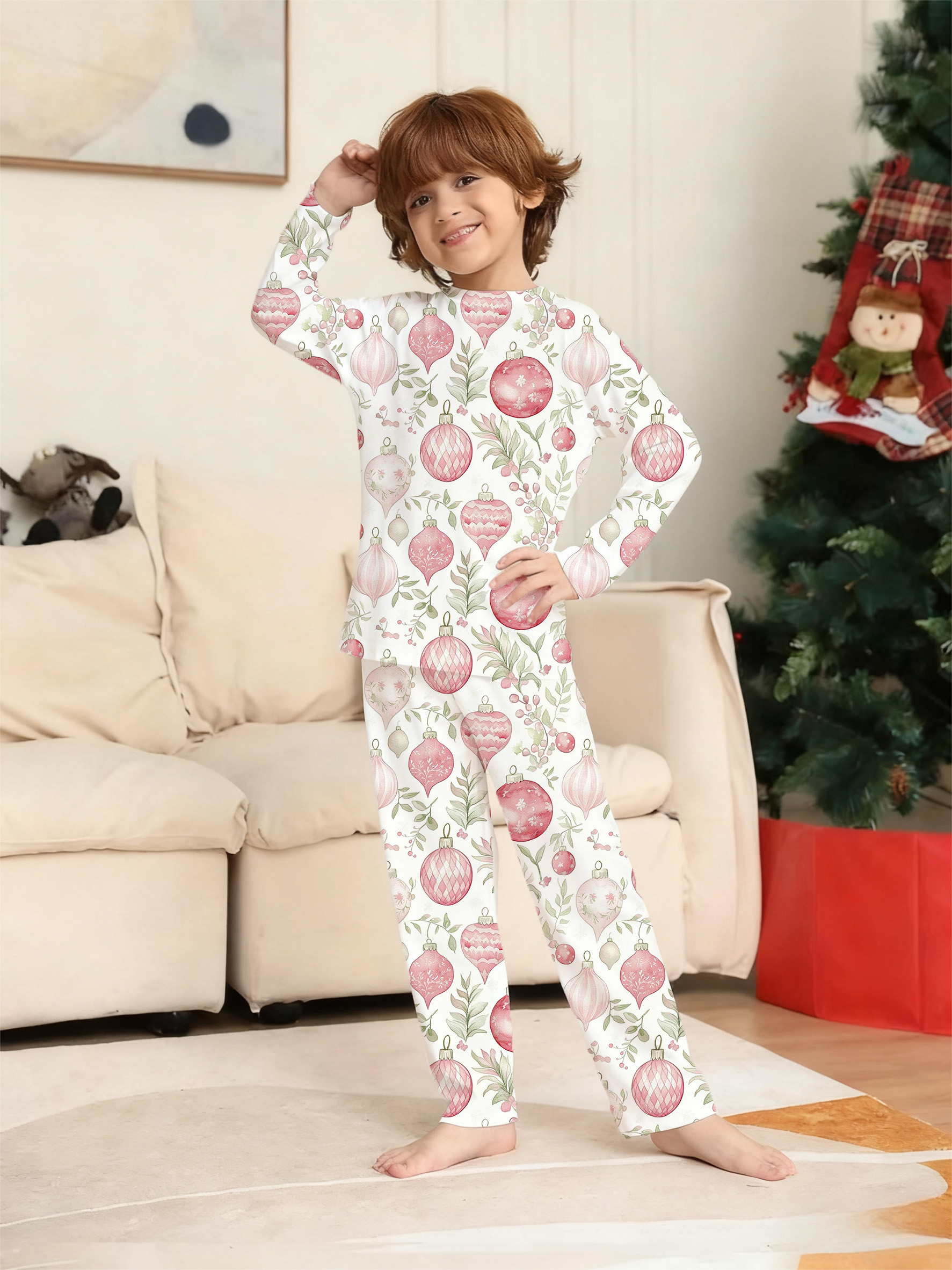  Christmas Elements Collection Family Matching Pajama Sets