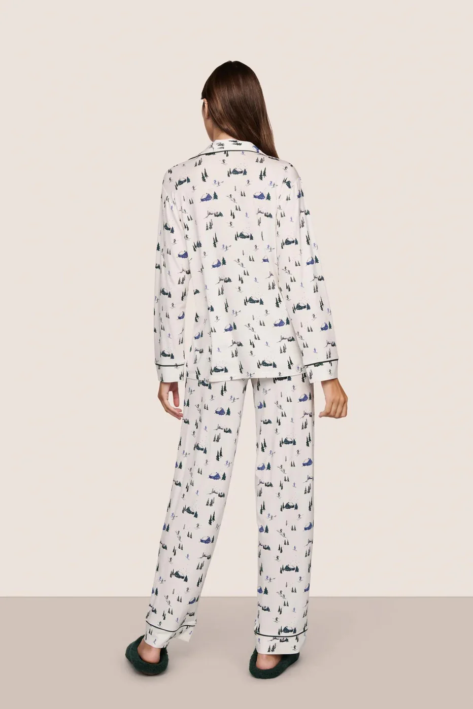 Women's Gisele Printed Home Long Sleeve Suit