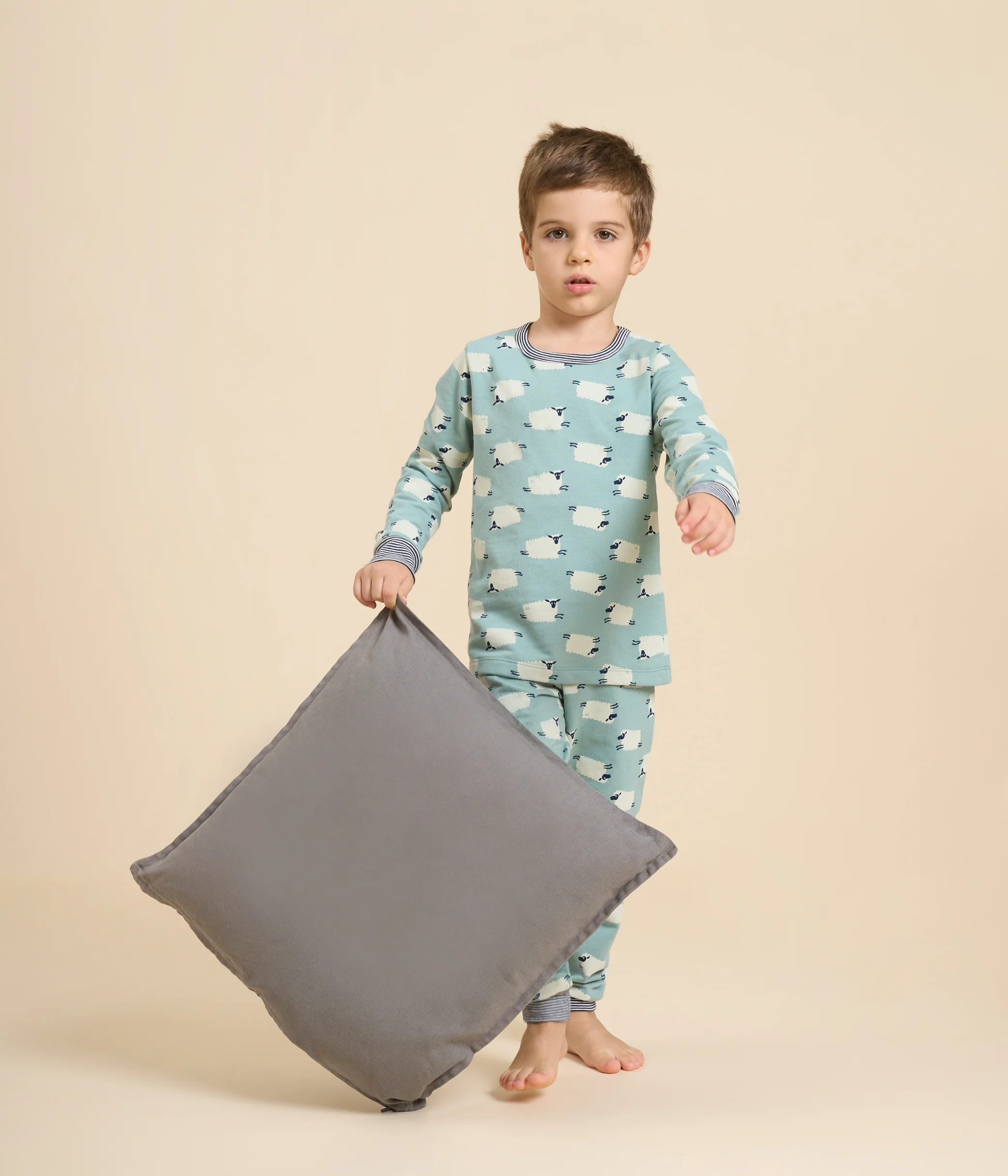 Children's Sheep Print Pyjamas