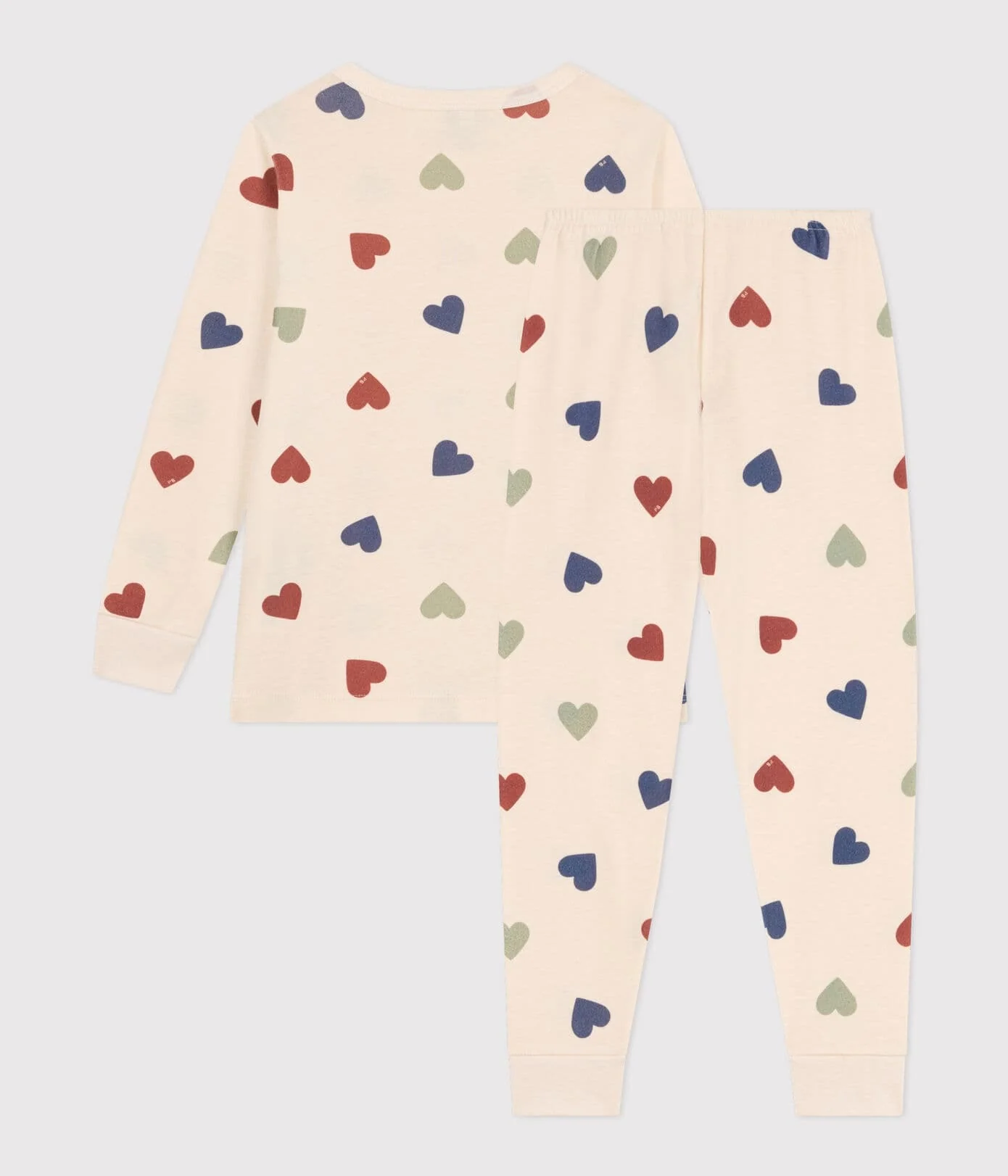 Children's Heart Print Pyjamas