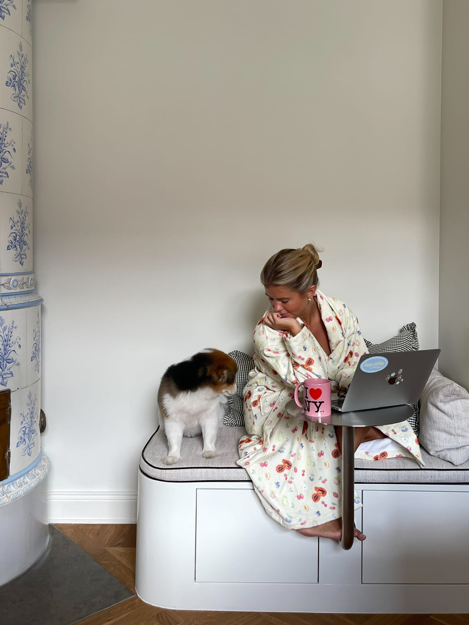 Variety of Fruits Yellow Robe 