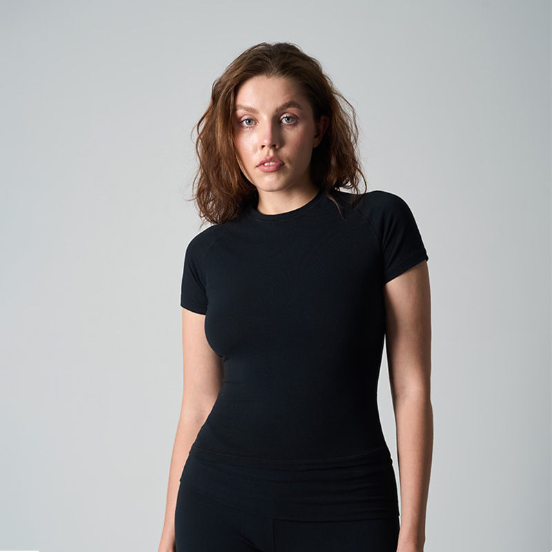 Crew Neck Baby Tee