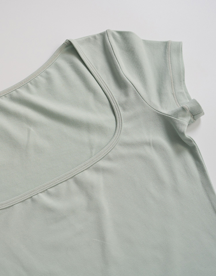 Square Neck Crop T-shirt