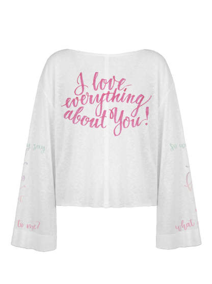 Women's Pink Long Sleeve Cotton Homewear Set