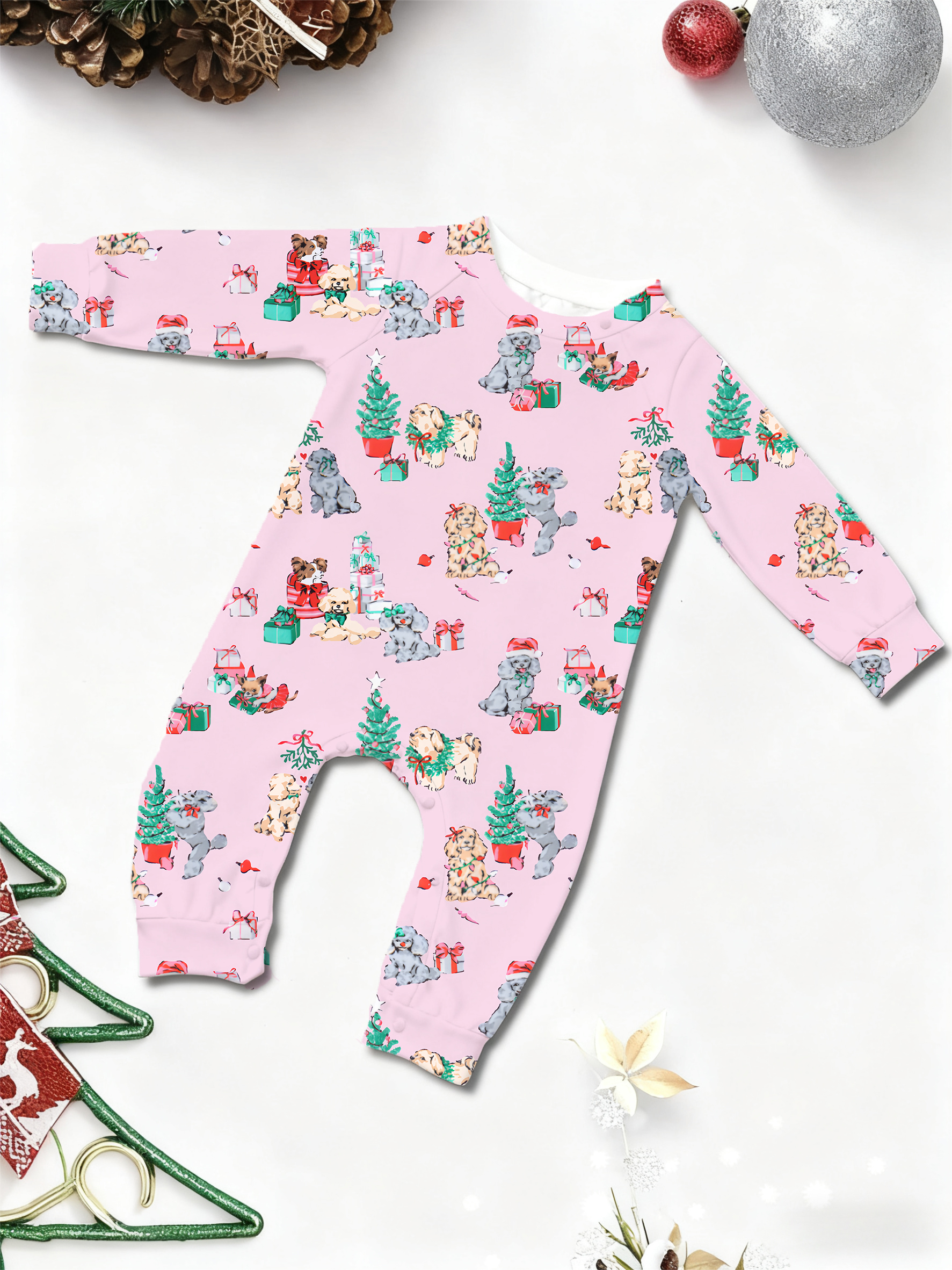 Merry Christmas Graphic Family Matching Pajama Sets