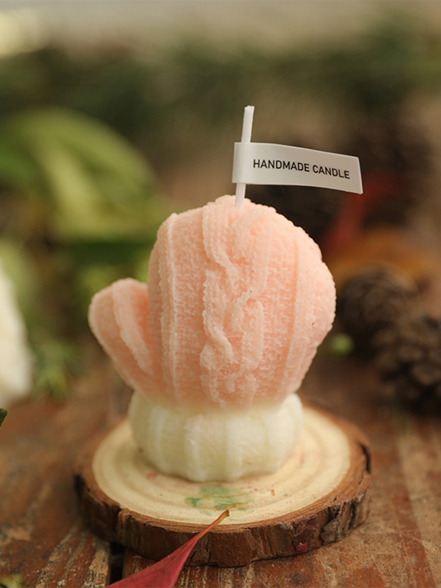 Icelandic Fur Santa Hat Red Wine Bottle Decoration