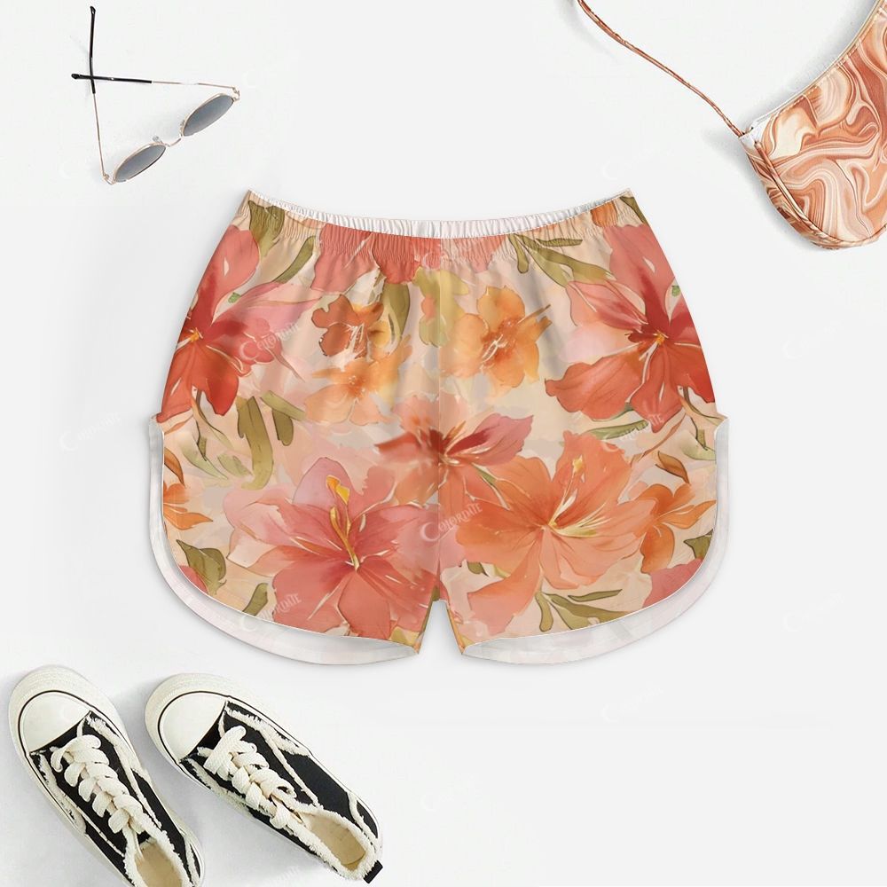 Vintage Flower Print Pajama Set