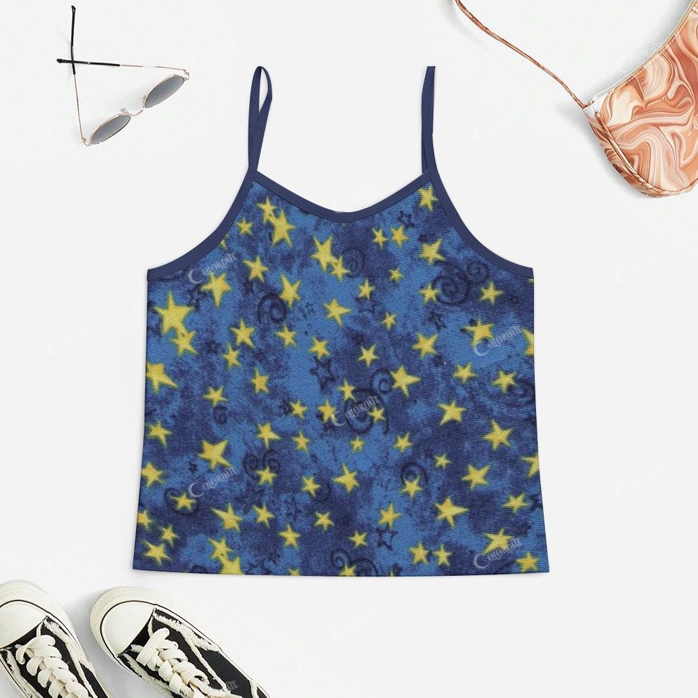  Stars In The Night Sky Print Pajama Set