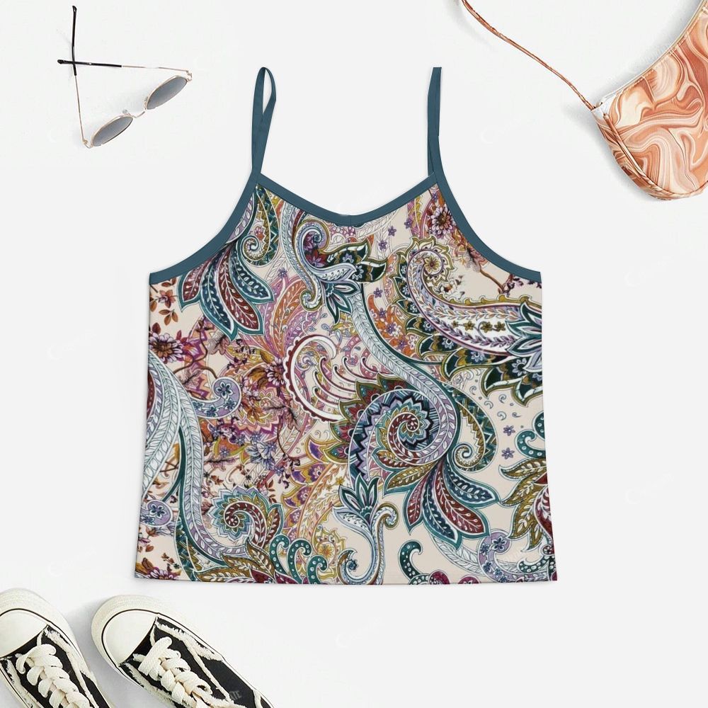 Bohemian Vintage Print Pajama Set