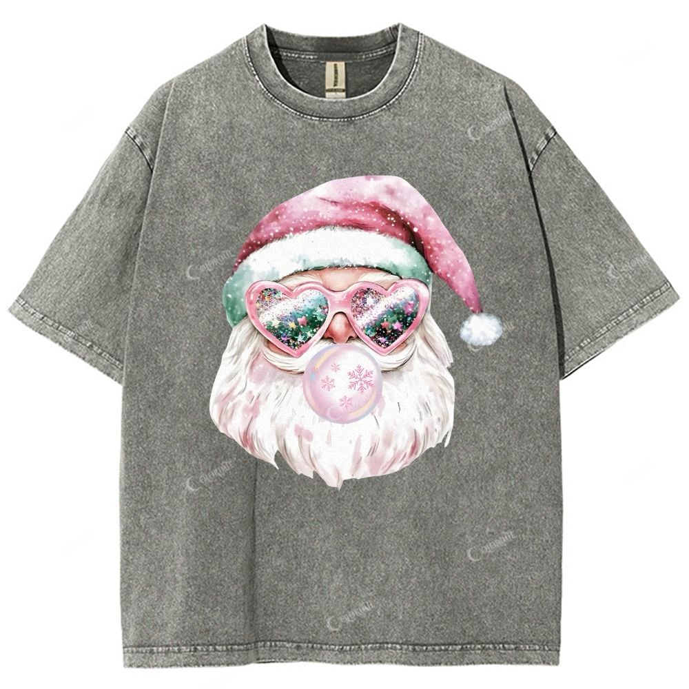 Unisex Printed Washed Tee 