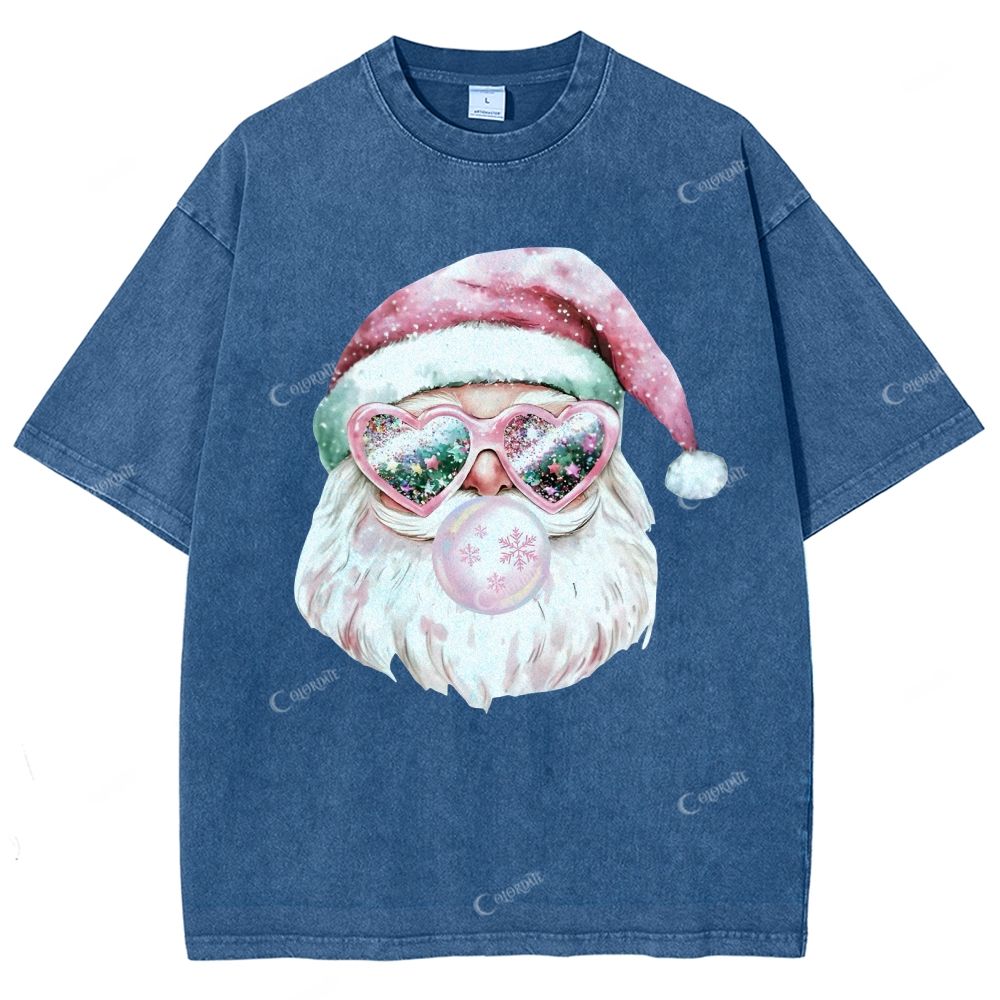 Unisex Printed Washed Tee 
