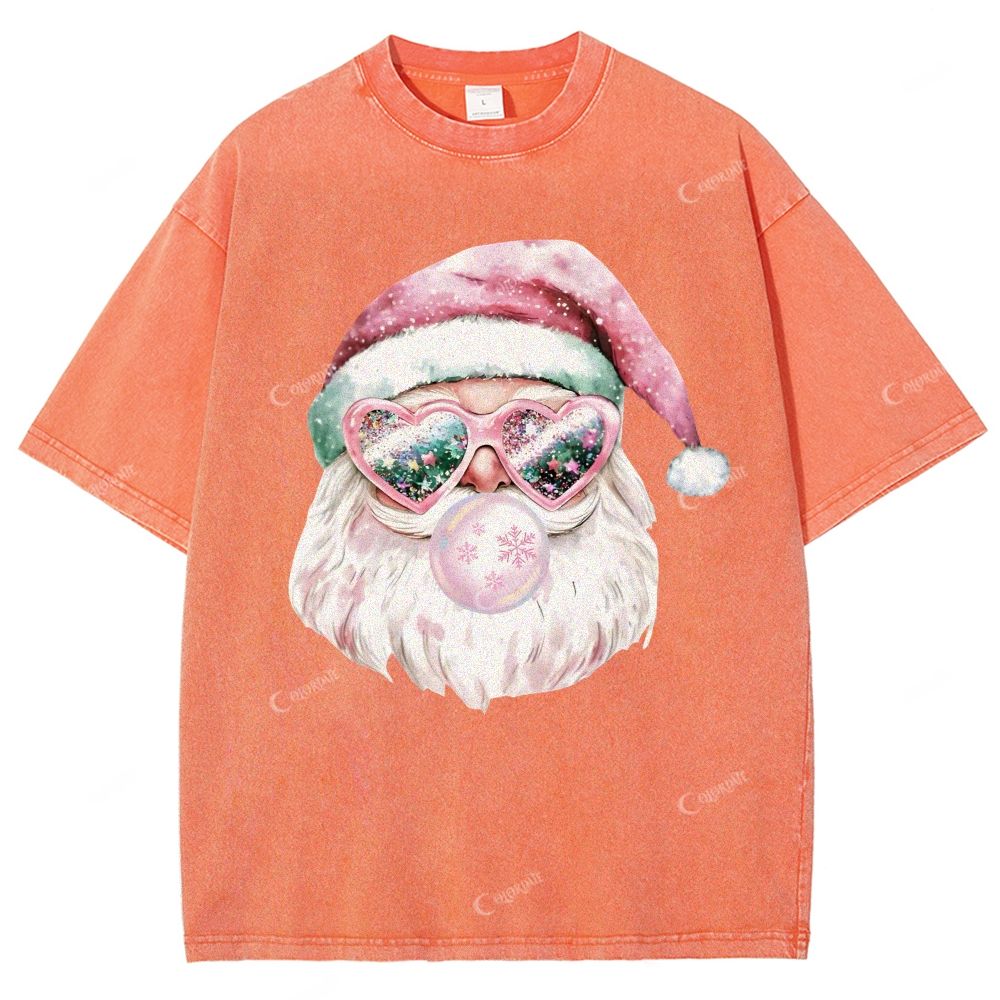 Unisex Printed Washed Tee 