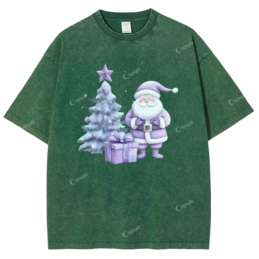 Unisex Printed Washed Tee 
