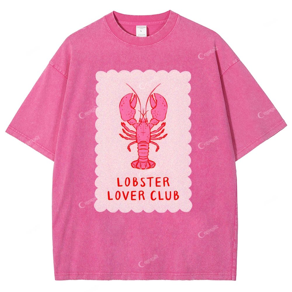 Unisex Printed Washed Tee 