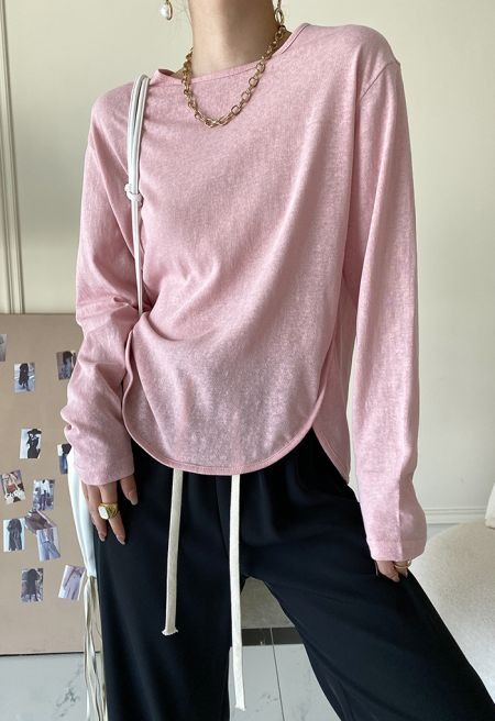 Long Sleeve Soft Touch Cotton T-Shirt