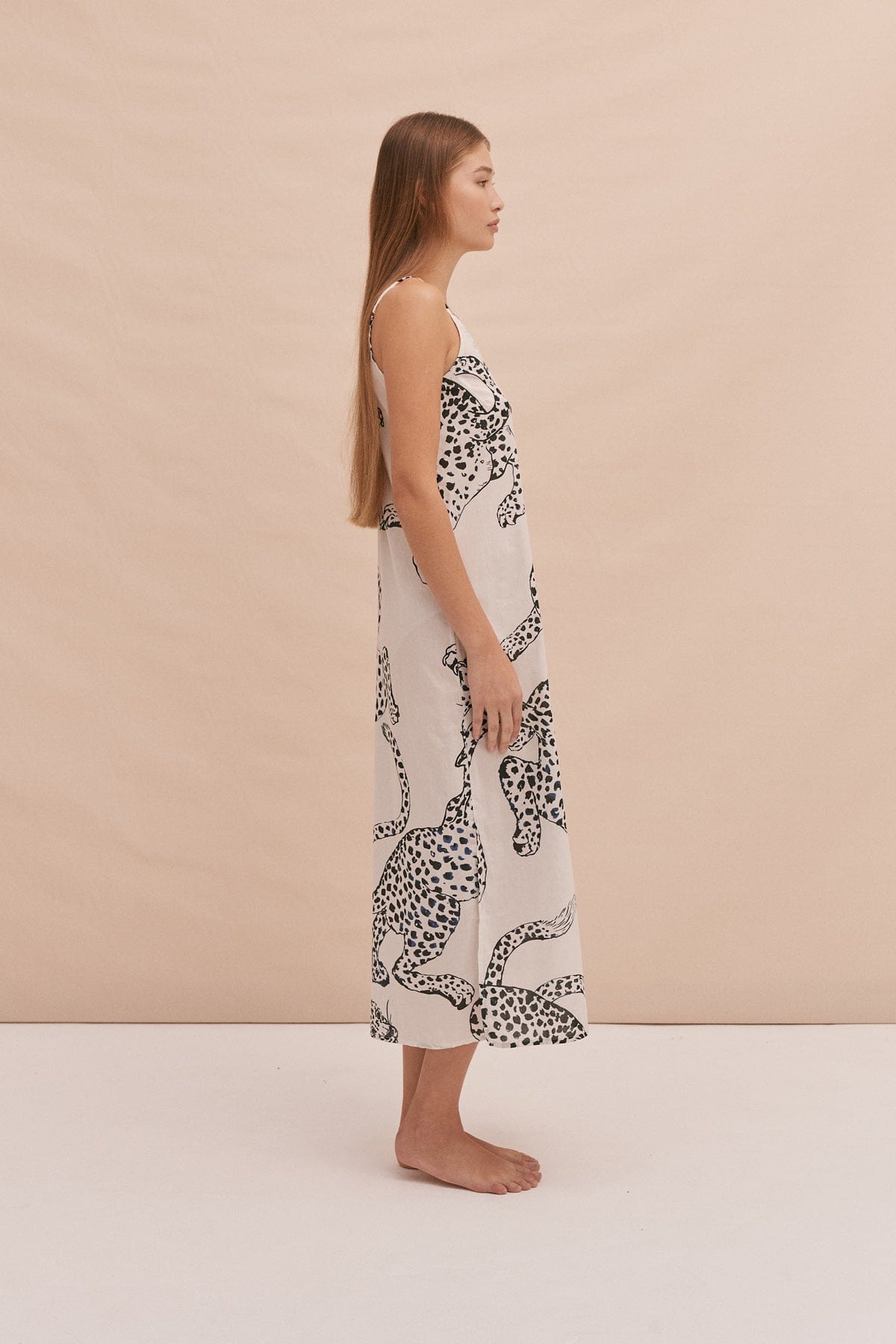  Cream Animal Print Pajamas