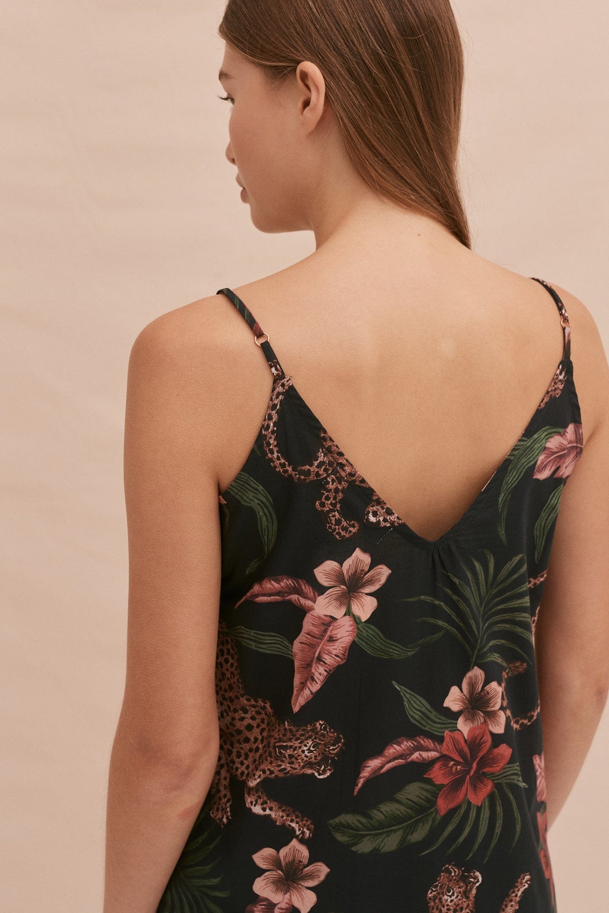 Beast Floral Print Pajamas