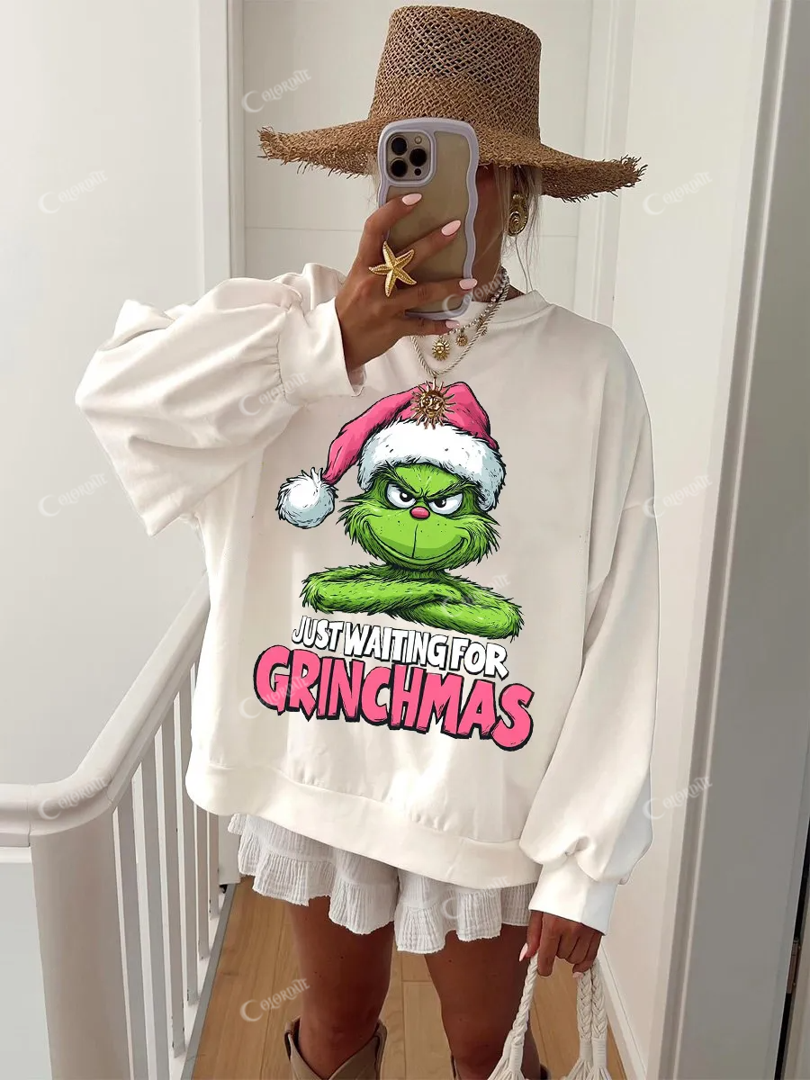 Women's Christmas Grinch Sweatshirt