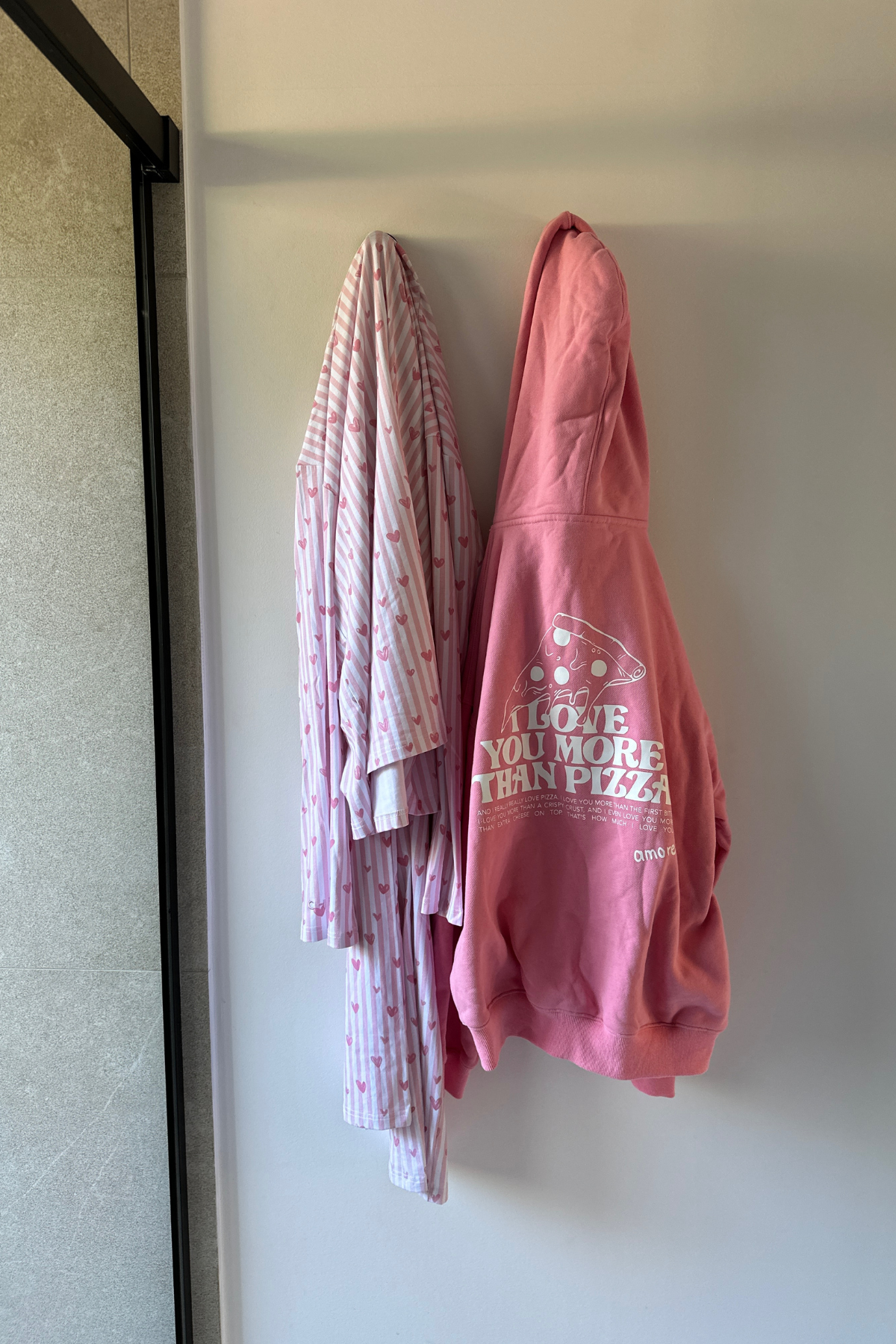 Sleep Shirt Hearts Print Pajama