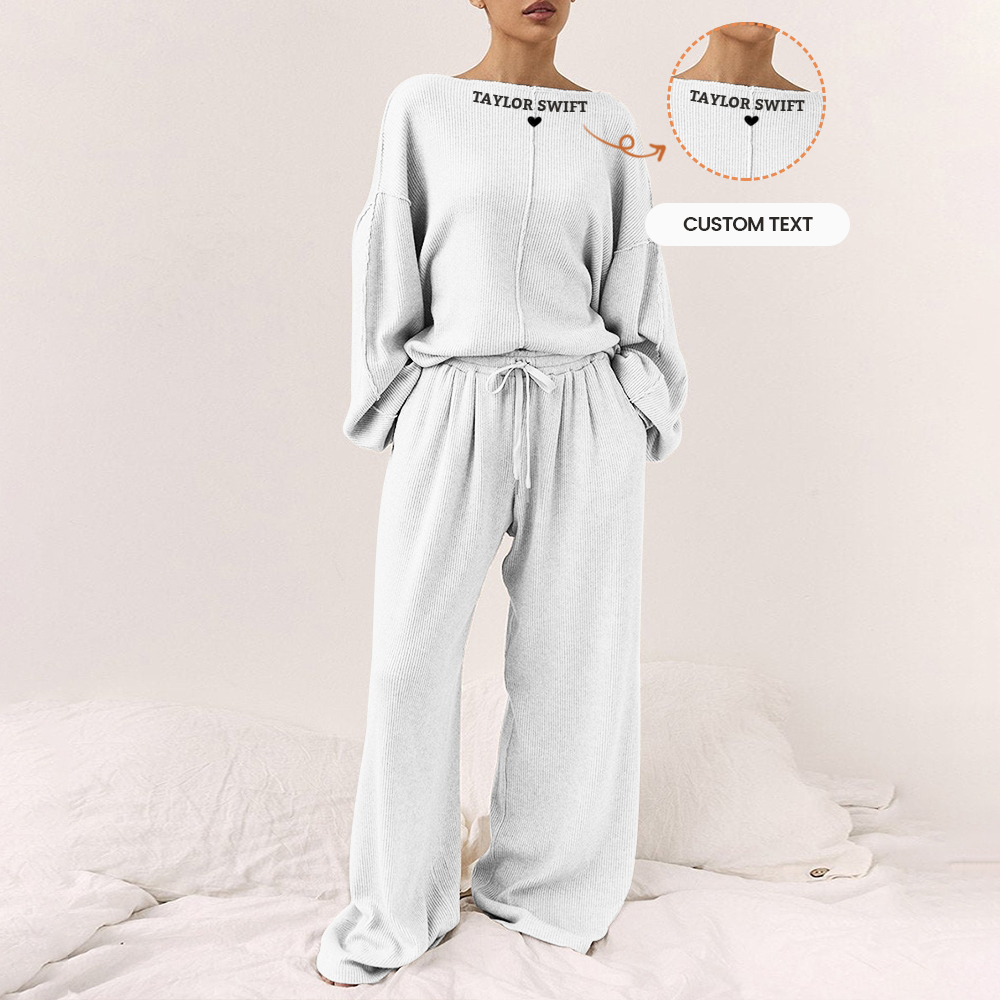 Custom Women's Long Sleeve Pajama Set