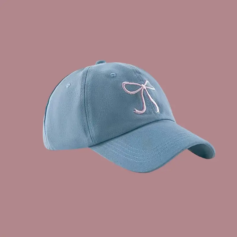 Women's Adjustable Cute Bow Baseball Cap