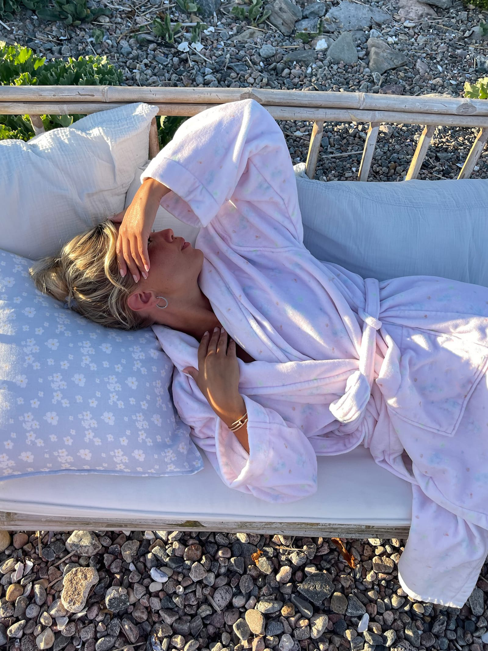 Summer Island Pink Robe 