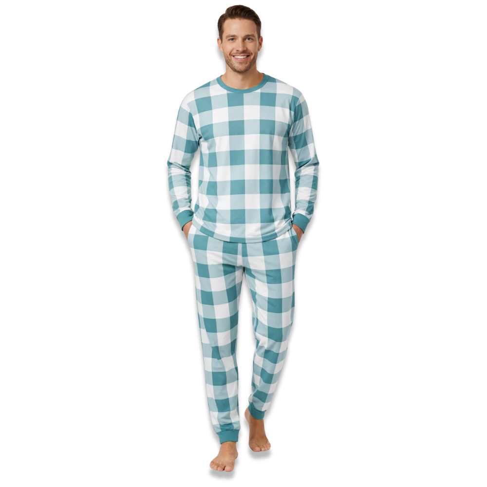 Classic Checkered Family Matching Pajama Sets