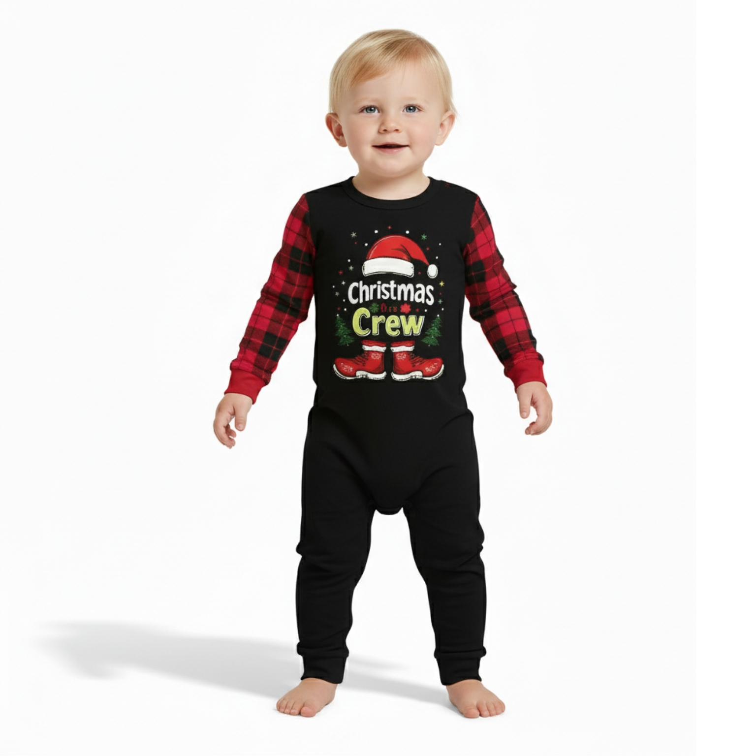 Holiday Matching Family Plaid Pajama Set