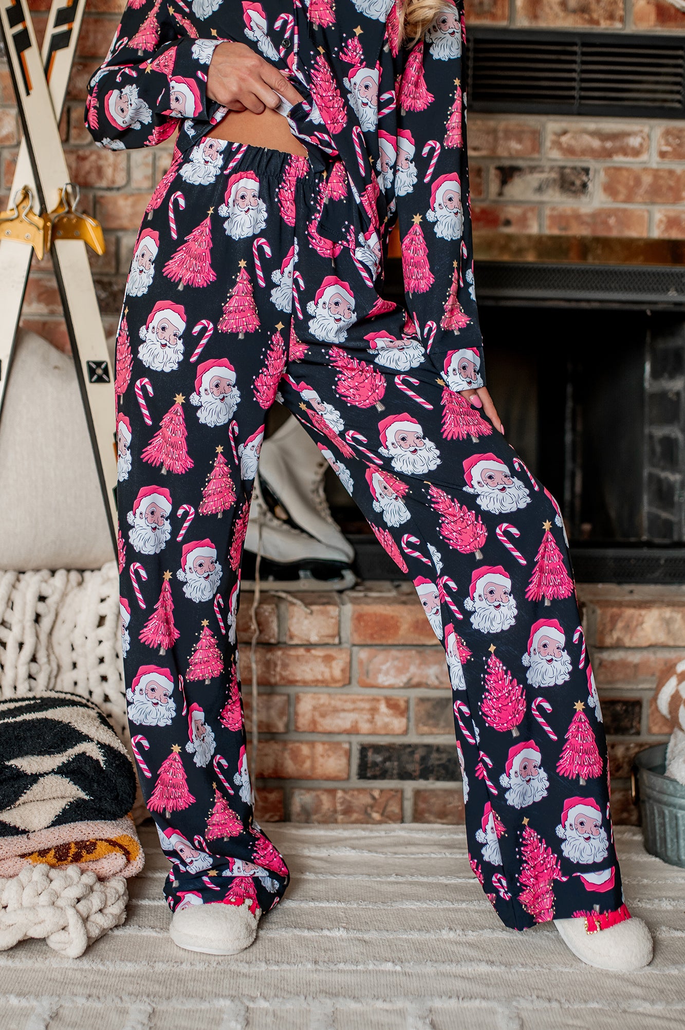 [Copy]Women's Floral Printed Pajama Set