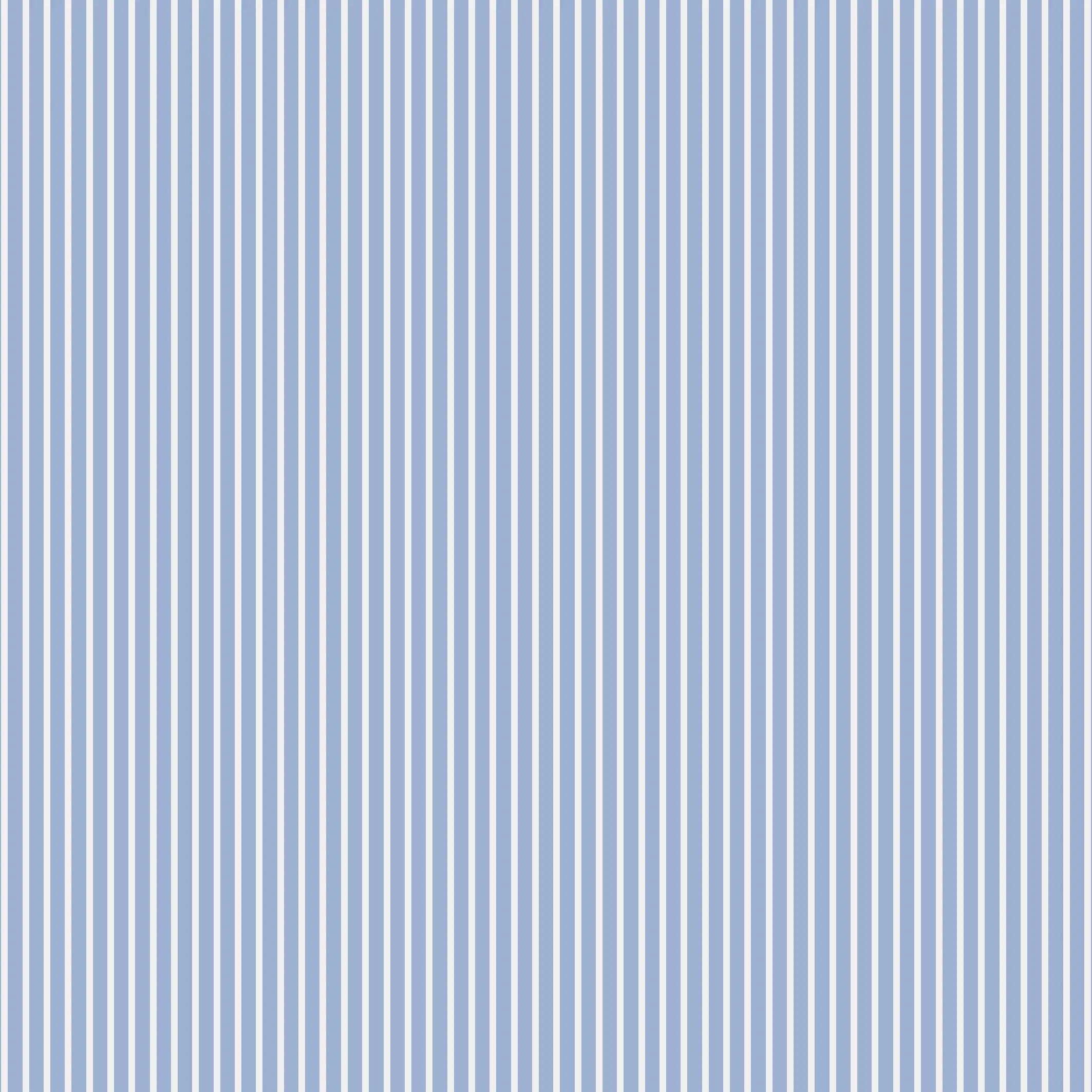 Blue & White Stripe Women's Short Sleeve Organic Cotton Pyjama Short Set