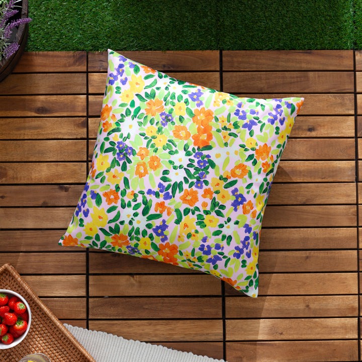 Confetti Floral Printed Outdoor Cushion Multicolour