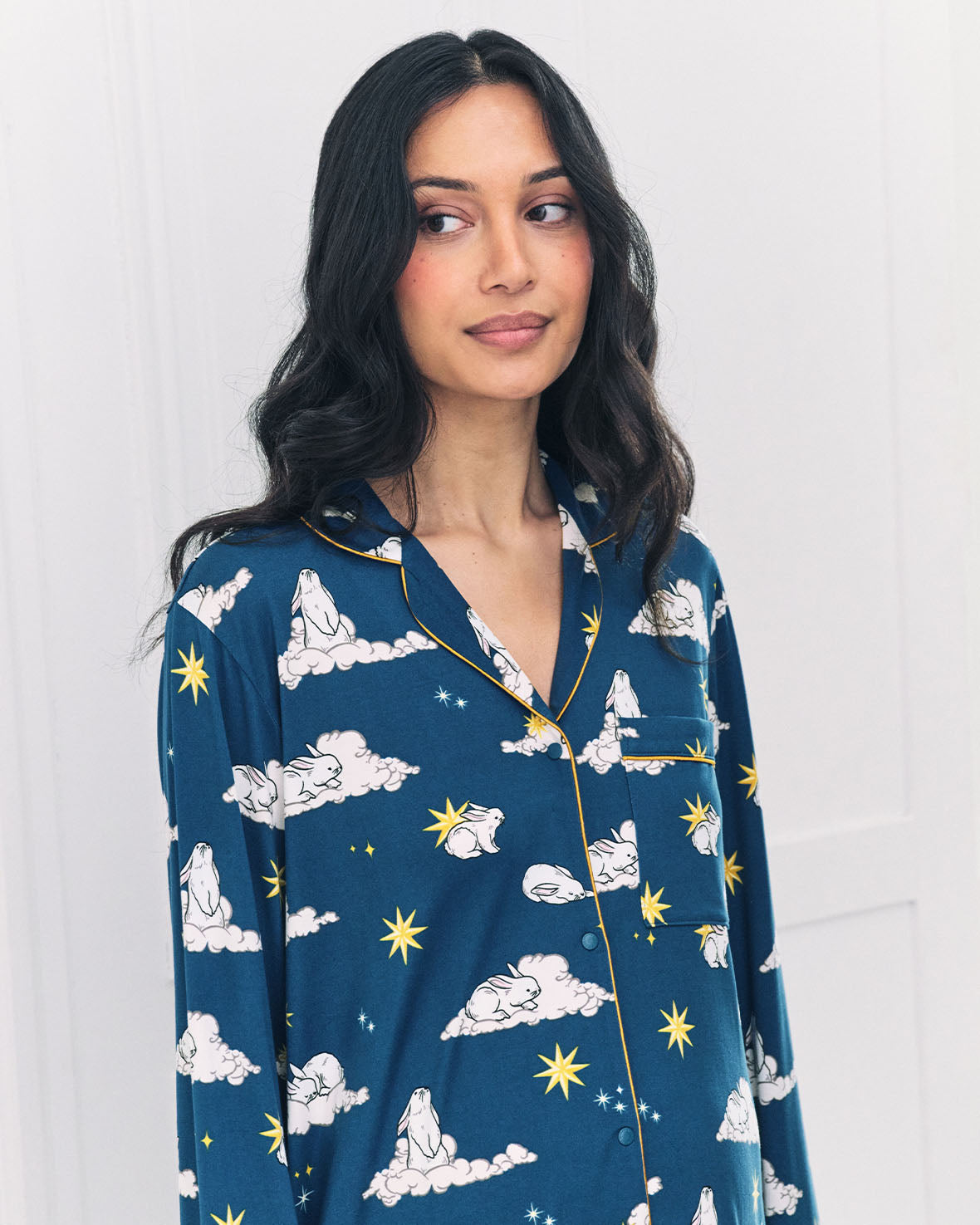Maternity Celestial Bunny Nightshirt