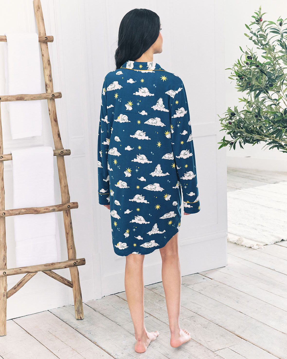 Maternity Celestial Bunny Nightshirt