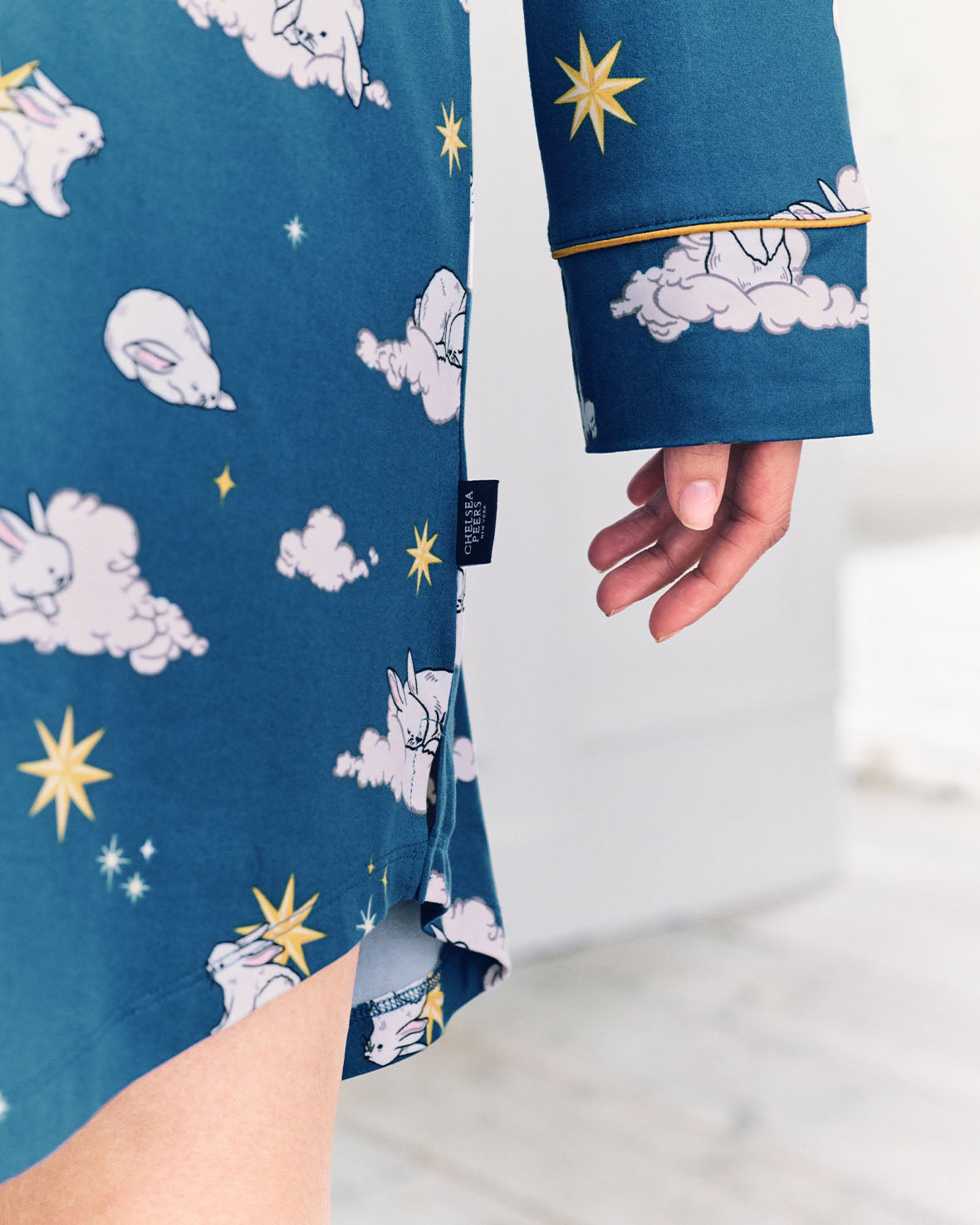 Maternity Celestial Bunny Nightshirt