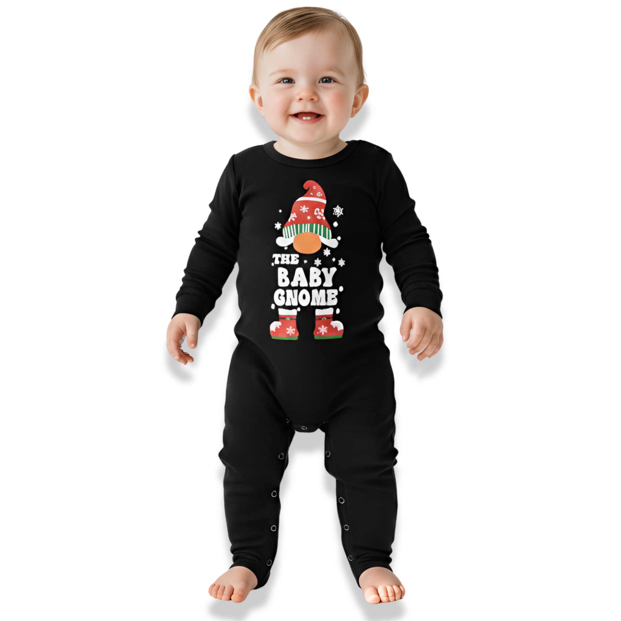 Christmas Gnome Graphic Family Matching Pajama Sets