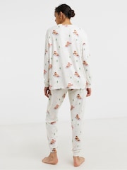 Cream Supersoft Twosie Pyjama Set