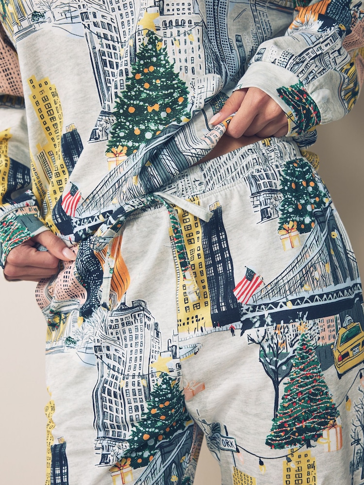 New York City Long Sleeve Pyjama Set