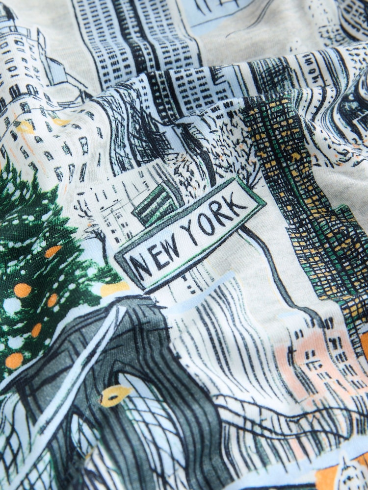 New York City Long Sleeve Pyjama Set