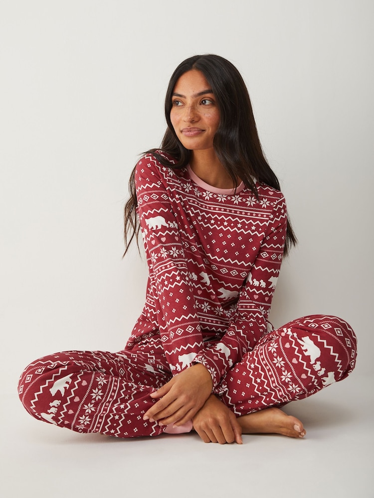Christmas Polar Fairisle Pyjamas Set
