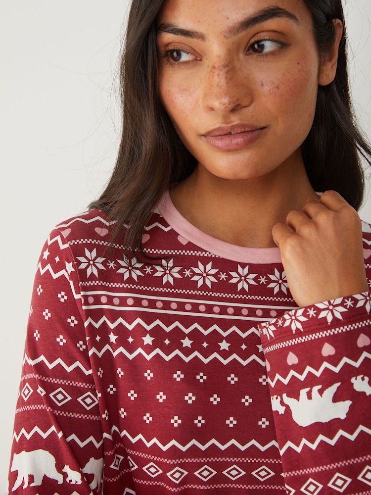 Christmas Polar Fairisle Pyjamas Set