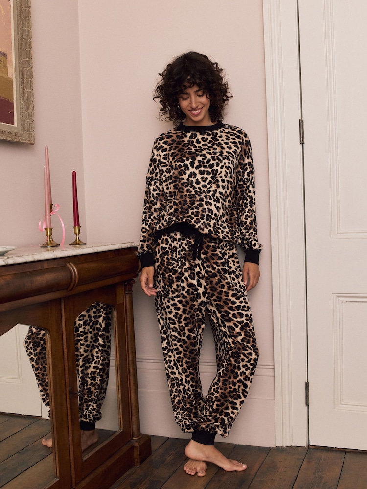 Animal Cosy Long Sleeve Pyjamas