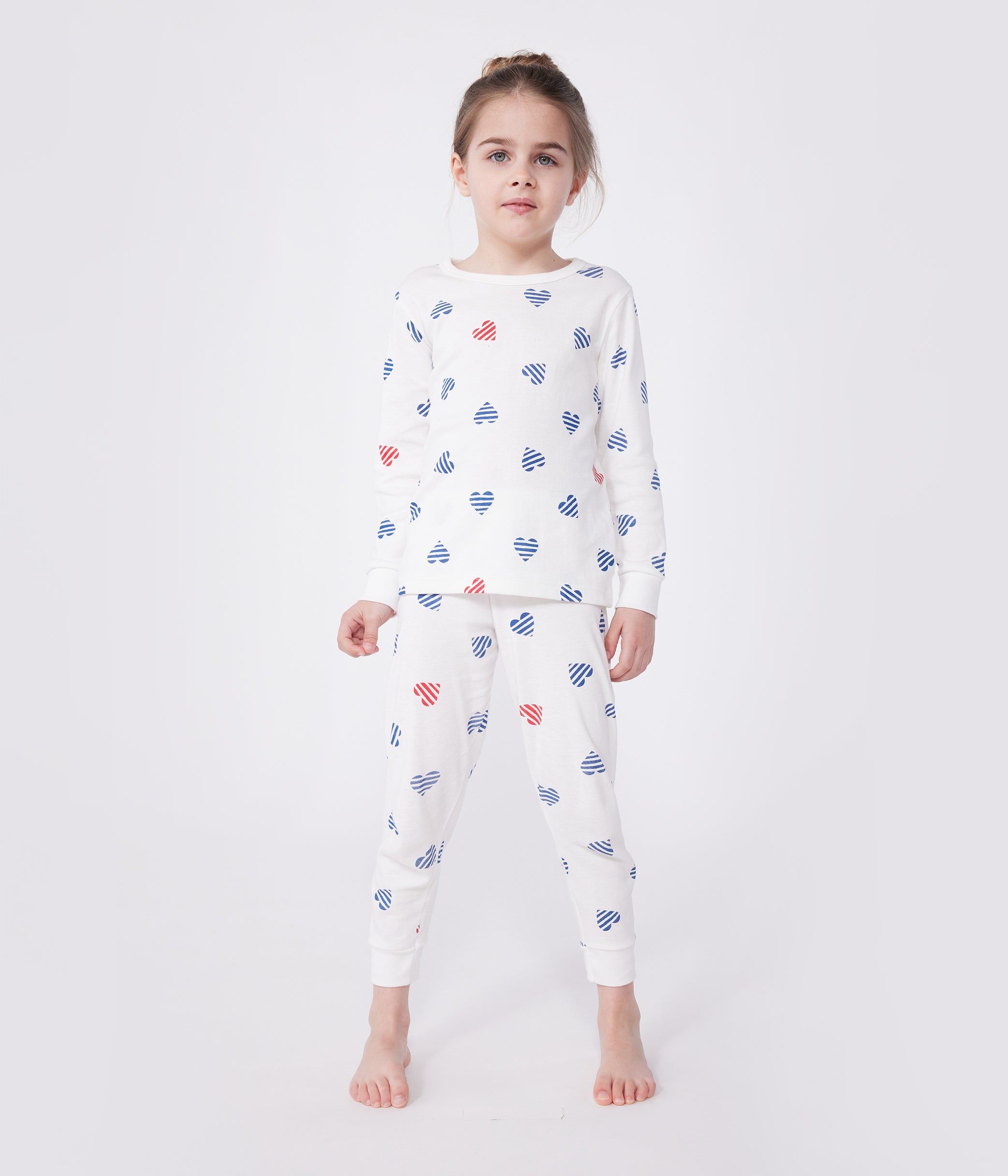 Children's Unisex Pinstriped Cotton Pyjamas