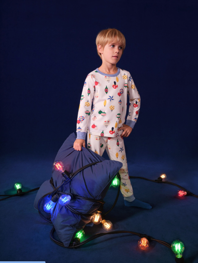 Children's Bauble Print Pyjamas