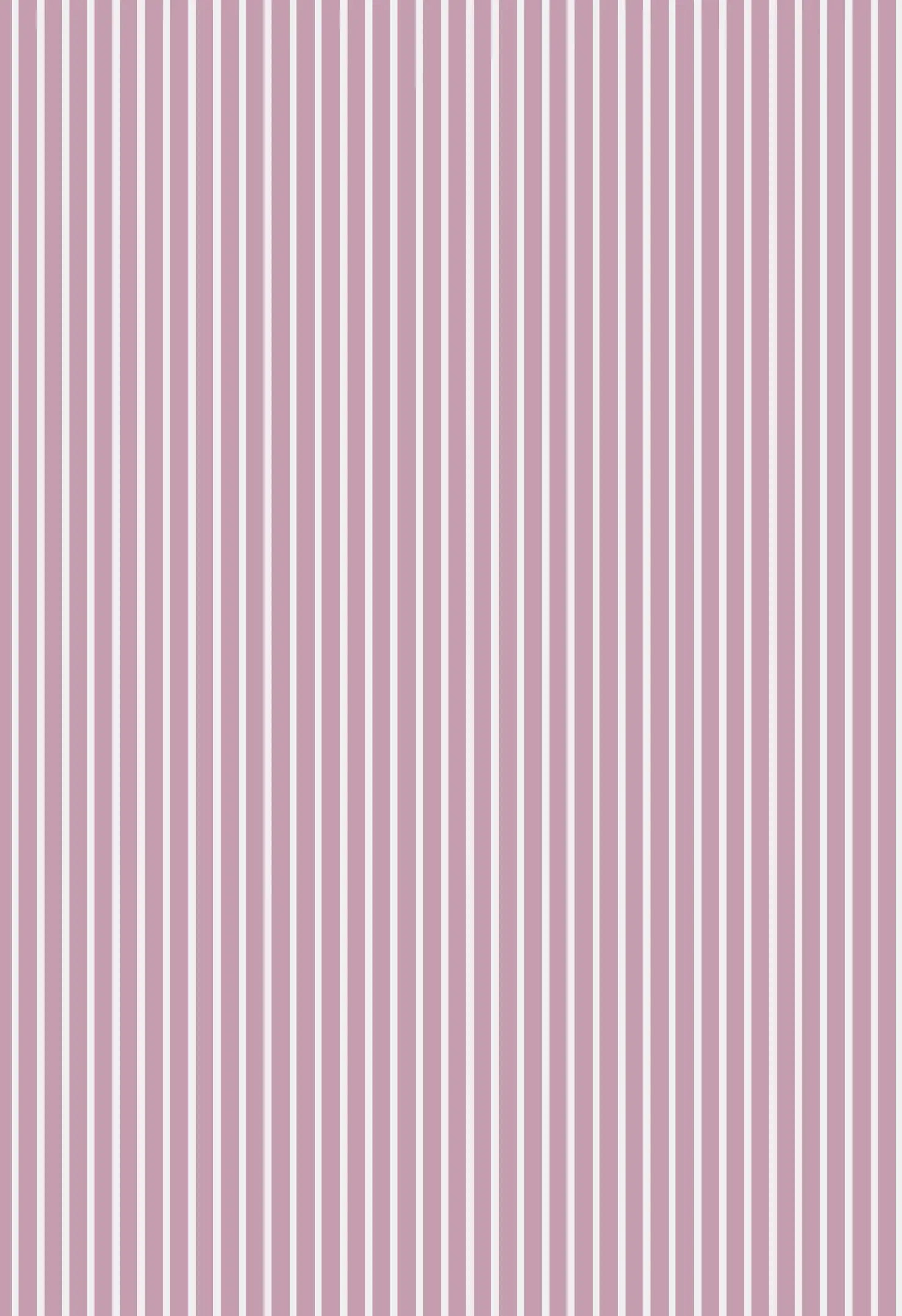 Mauve Stripe Women's Long Sleeve Organic Cotton Pyjama Trouser Set
